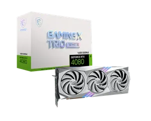 GeForce RTX 4080 16GB GAMING X TRIO WHITE